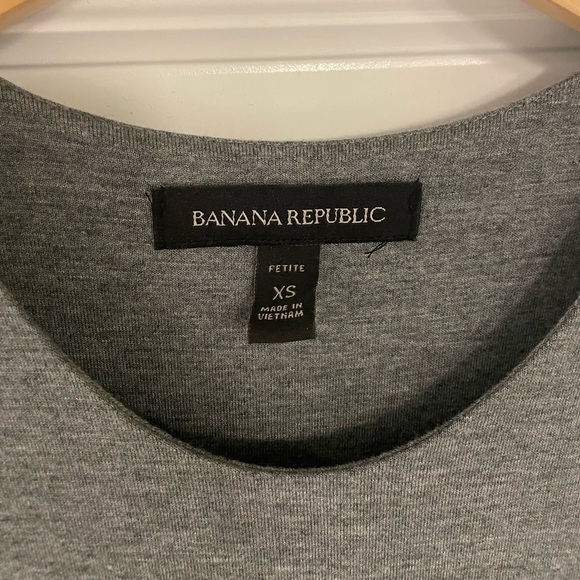 Banana Republic Bodycon Midi Sleeveless Dress, Crew Neck, Petite XS - Picture 5 of 5